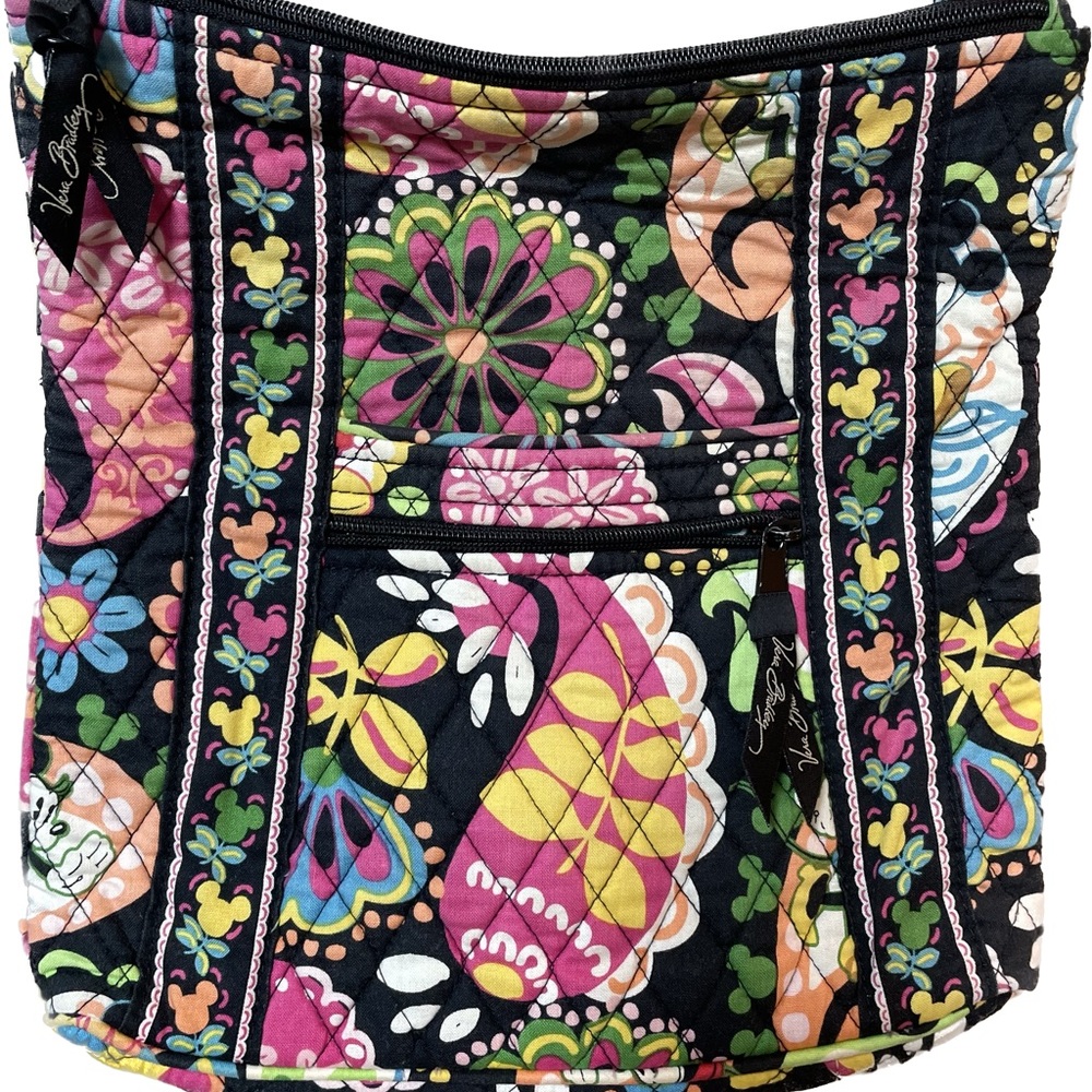 Disney Parks Vera Bradley Midnight With Mickey Hipster Bag - Used/Loved/Retired